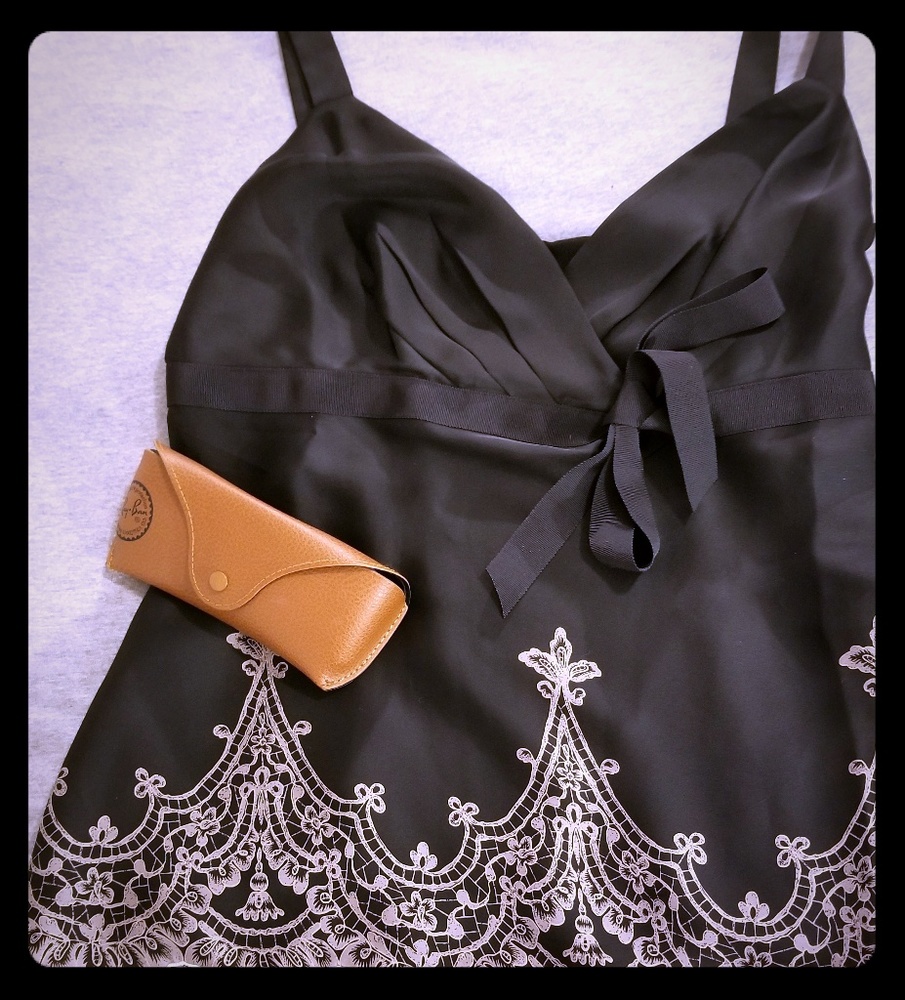 Beautiful black dressy Loft camisole.